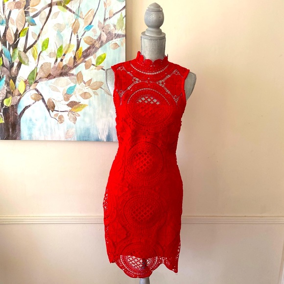 Charlotte Russe Dresses & Skirts - CHARLOTTE RUSSE STUNNING ❤️RED❤️ SPECIAL OCCASION DRESS SIZE MEDIUM 🌟EUC🌟